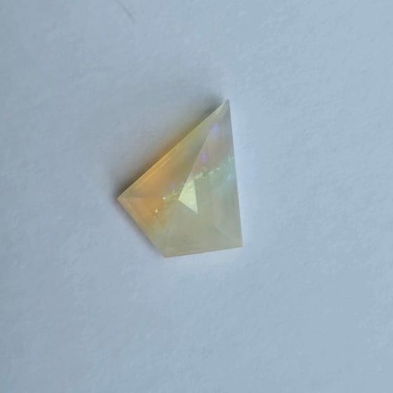 2.72ct Kite Cut Faceted Australian Opal