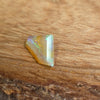 2.20ct Free-form Cut Faceted Australian Opal
