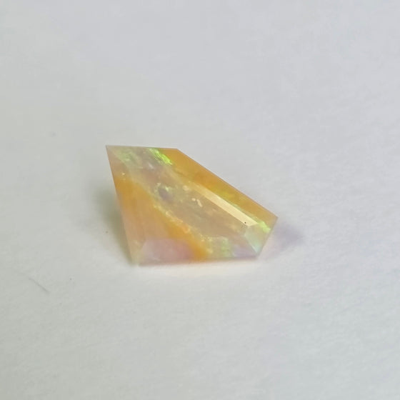 2.20ct Free-form Cut Faceted Australian Opal