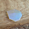 8.66ct Shield Rose Cut Faceted Australian Opal