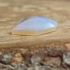 8.66ct Shield Rose Cut Faceted Australian Opal
