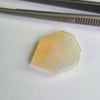 8.66ct Shield Rose Cut Faceted Australian Opal