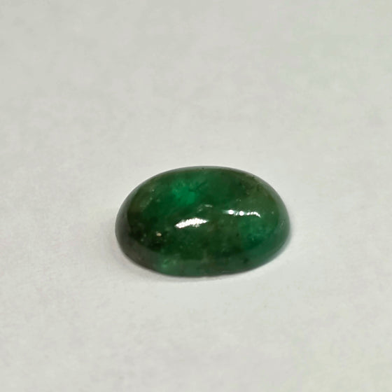 2.91ct Oval Cabochon Cut Madagascar Emerald