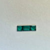 0.60ct TW Square & Baguette Cut Colombian Emerald Parcel