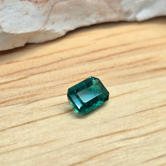 0.34ct Emerald Cut Colombian Emerald
