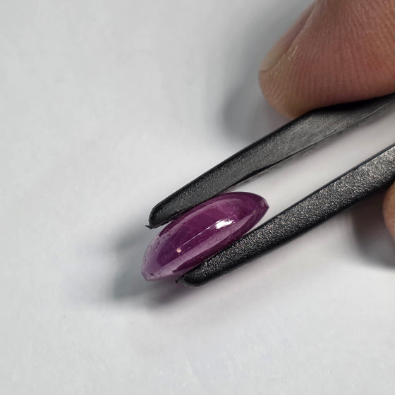 10.8ct Round Cabochon Cut Ruby (No heat)