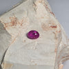 1.24ct Burmese Oval Cabochon Cut Pinkish Ruby (No heat)