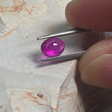  1.24ct Burmese Oval Cabochon Cut Pinkish Ruby (No heat)