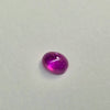 1.24ct Burmese Oval Cabochon Cut Pinkish Ruby (No heat)