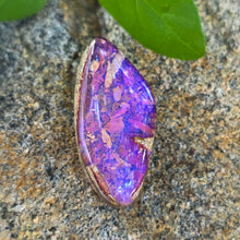  8.34ct Free-form Cabochon Cut Australian Fossil Pipe Opal