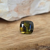3.09ct Green/Brown Tourmaline Square Cushion Cut