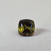 3.09ct Green/Brown Tourmaline Square Cushion Cut