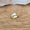 0.87ct Yellow Sapphire Emerald Cut (No Heat)