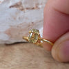 0.87ct Yellow Sapphire Emerald Cut (No Heat)