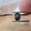 0.93ct Teal/Parti Sapphire Oval Cut (No Heat)