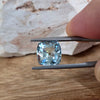 3.90ct Aquamarine Square Cushion Cut