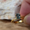 1.19ct Cushion Cut Teal Sapphire (No Heat)