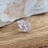1.95ct Pear Cut White Sapphire No Heat