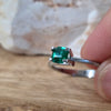 0.48ct Square Emerald Cut Madagascar Emerald