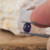 0.94ct Colour-Shift Violet Sapphire Oval Cut (No Heat)