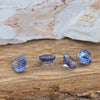 1.94ct TW Blue Sapphire Round Checkerboard Cut Parcel (No Heat)