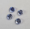 1.94ct TW Blue Sapphire Round Checkerboard Cut Parcel (No Heat)