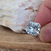6.28ct Blue White Topaz Square Mixed Emerald Cut (Madagascar)