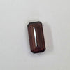 4.86ct Dark Orange Red Tourmaline Emerald Cut
