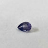 0.63ct Colour-Shift Blue Violet Silky Sapphire Pear Cut (No Heat)