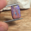3.39ct Rectangular Cabochon Cut Australian Fossil Pipe Opal