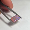 3.39ct Rectangular Cabochon Cut Australian Fossil Pipe Opal