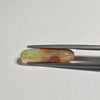 3.78ct Australian Fossil Pipe Opal Elongated Cabochon Cut