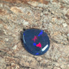 5.81ct Black Opal Pear Cabochon Cut