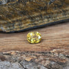 0.82ct Yellow Australian Sapphire Oval Cut