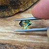 1.90ct Australian Parti Sapphire Shield Cut