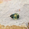 0.73ct Australian Parti Sapphire Pear Cut