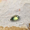 0.73ct Australian Parti Sapphire Pear Cut