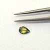 0.73ct Australian Parti Sapphire Pear Cut