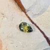 0.62ct Australian Parti Sapphire Pear Cut