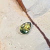 0.62ct Australian Parti Sapphire Pear Cut