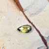 0.62ct Australian Parti Sapphire Pear Cut
