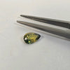 0.62ct Australian Parti Sapphire Pear Cut