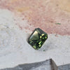 1.24ct Australian Green Sapphire Square Emerald Cut