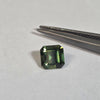 1.24ct Australian Green Sapphire Square Emerald Cut