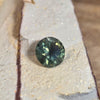 1.94ct Australian Green Sapphire Pear Cut with Rutile Sheen