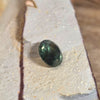 1.94ct Australian Green Sapphire Pear Cut with Rutile Sheen