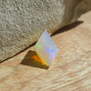 4.19ct Diamond Shape Faceted Australian Opal