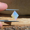4.19ct Diamond Shape Faceted Australian Opal