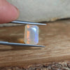 4.92ct Emerald Cut Faceted Australian Crystal Opal