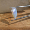 5.33ct Pear Cut Faceted Australian Crystal Opal